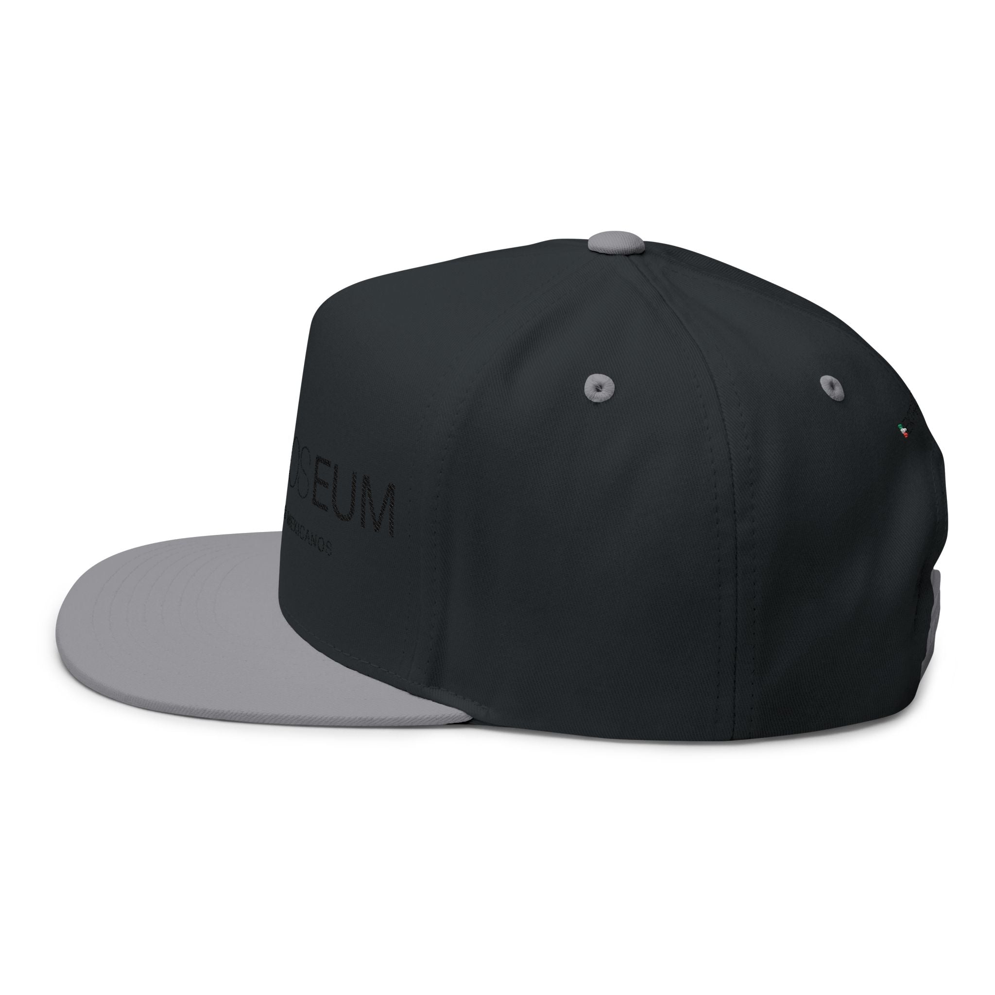 Gorra plana con visera bordada y elegante - Extractos EUM